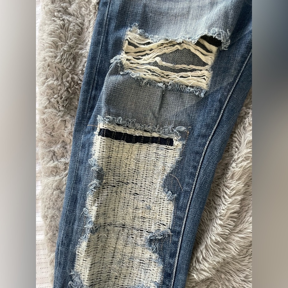 Hidden Low Rise Ripped Jeans - Picture 3 of 5